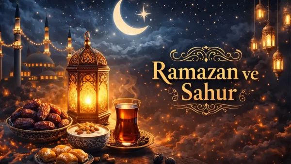 Ramazan ayında Tavşanlı yöresine ait sahurda tok tutan pratik hamur işi ve kahvaltılık lezzetler sofrası.