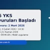 2026 YKS başvuruları başladı – son gün 2 Mart 2026 | tavsanlihaber.com.tr